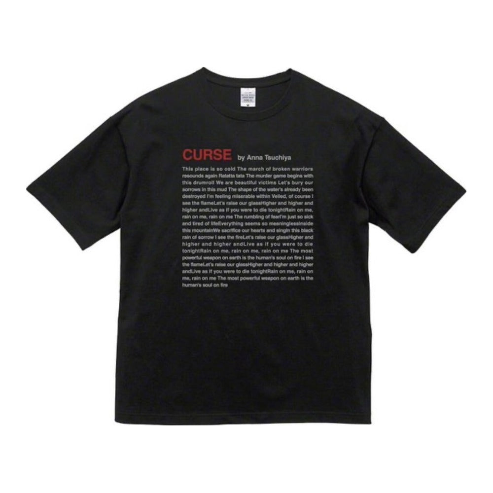 LYRICS Print T-shirts 正面